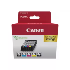   Canon PGI-570 + CLI-571 Tintapatron Multipack 1x15 ml + 4x7 ml