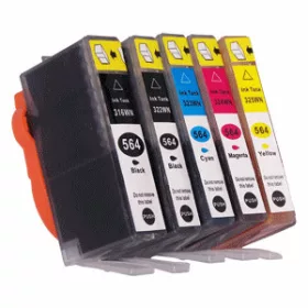  HP 364XL PhotoBlack chip nélküli utángyártott tintapatron / CB322 /