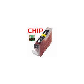 Canon CLI-521 Yellow utángyártott tintapatron chippes