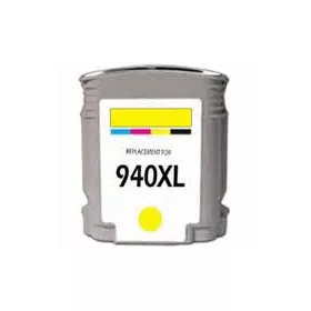 HP C4909AE Yellow chippes utángyártott tintapatron 940XL