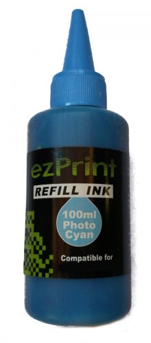 Tinta Light Cyan 100ml (HP/Lex/Canon/Brother)