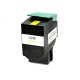 Lexmark C540 Yellow utángyártott toner