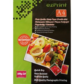 ezPrint Fotópapír kétoldalas A4 20lap 180g fényes