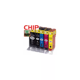   ezPrint PGI-520BK/CLI-521BKCMYGY CHIP Bundle (minden szín + szürke)