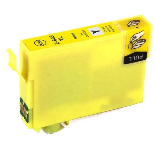 Epson 603XL Yellow utángyártott tintapatron