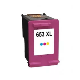 HP 653 Color utángyártott tintapatron 653XL  3YM74AE