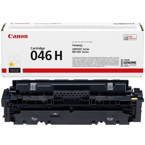 Canon CRG046H Toner Yellow /eredeti/ LBP654 5.000 oldal