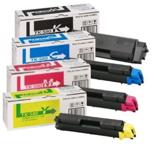 Kyocera TK580K toner, black (Eredeti)