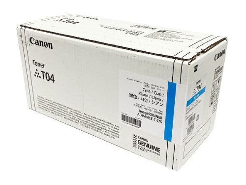 Canon T04 Toner Cyan 27.500 oldal kapacitás