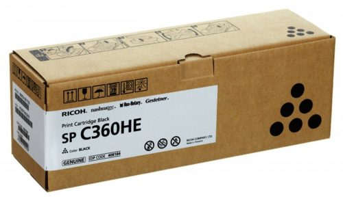 Ricoh SPC360HE Toner Bk. (Eredeti)