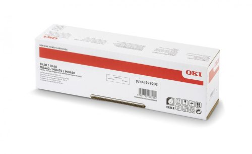 Oki B430,440,MB460 Toner 7K (Eredeti)