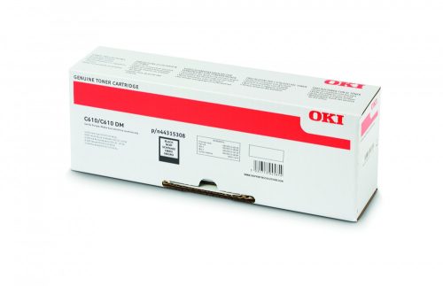 OKI C610 Toner Black 8k (Eredeti)