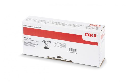 OKI C711,710 Toner Black 11k (Eredeti)