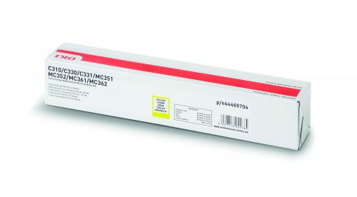 Oki C310/330/510/530/MC351 Toner Yellow 2K (Eredeti)