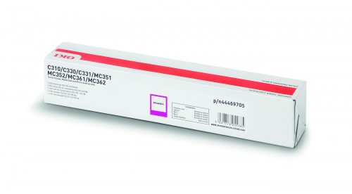 Oki C310/330/510/530/MC351 Toner Magenta 2K (Eredeti)