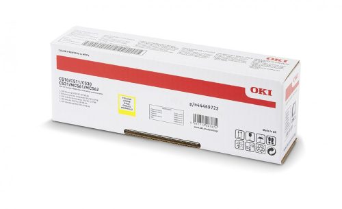 Oki C510/530/MC561 Toner Yellow 5K (Eredeti)