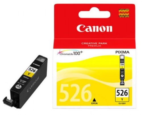 Canon CLI-526 Tintapatron Yellow 9 ml