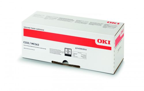 Oki C332/MC363 Toner Black 1,5K (Eredeti)