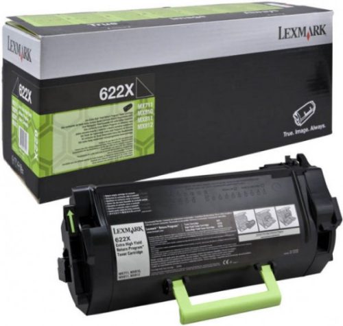 Lexmark 62D2X00 (622X) toner,55K (Eredeti) MX710/810