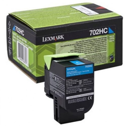 Lexmark 702C toner Cyan /o/ 70C20C0