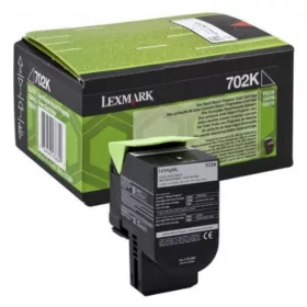 Lexmark 702K toner Bk. /o/ 70C20K0