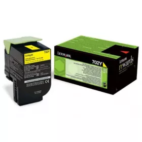 Lexmark 70C2XY0 (702XY) toner Yell. 4K(Eredeti) CS510