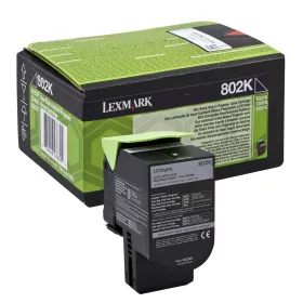 Lexmark 802K Toner Black 1K (Eredeti) 80C20K0