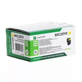 Lexmark 802Y Toner Yellow 1K (Eredeti) 80C20Y0