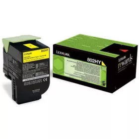 Lexmark 802HY Toner Yellow 3K /o/ 80C2HY0