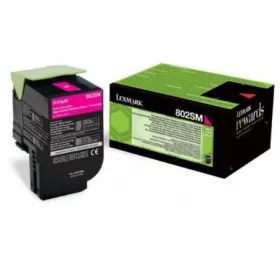 Lexmark 802SM Toner Magenta 2K /o/ 80C2SM0