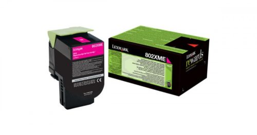Lexmark CX510 Toner Magenta (Eredeti) 802XME