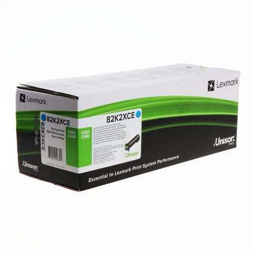 Lexmark 82K2XCE toner Cyan (Eredeti)