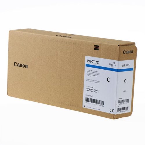 Canon PFI707 Cyan Cartridge (Eredeti)