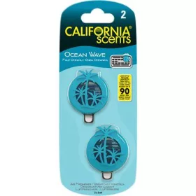  Autóillatosító, mini diffúzer, 2*3 ml, CALIFORNIA SCENTS "Ocean Wave"