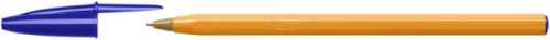 Golyóstoll, 0,3 mm, kupakos, BIC "Orange Original Fine", kék