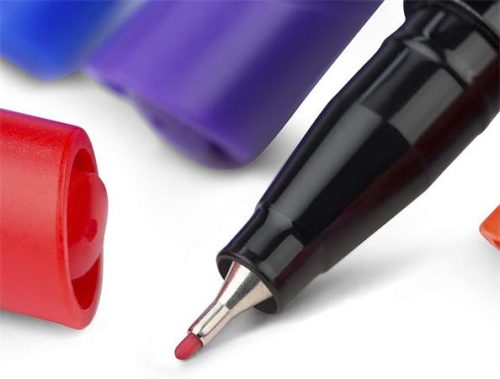 Tűfilc, 0,4 mm, BIC "Intensity", piros