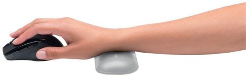 Csuklótámasz egérhez, géltöltésű, KENSINGTON "ErgoSoft™", szürke