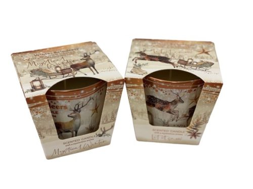 Bartek illatgyertya Winter Raindeers 115gr