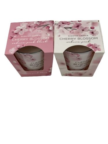 Bartek poharas gyertya 115 gr Cherry Blossom Sakura
