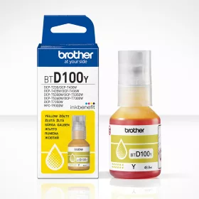   Brother BTD100Y Tintatartály Yellow 48,8 ml 5.000 oldal kapacitás