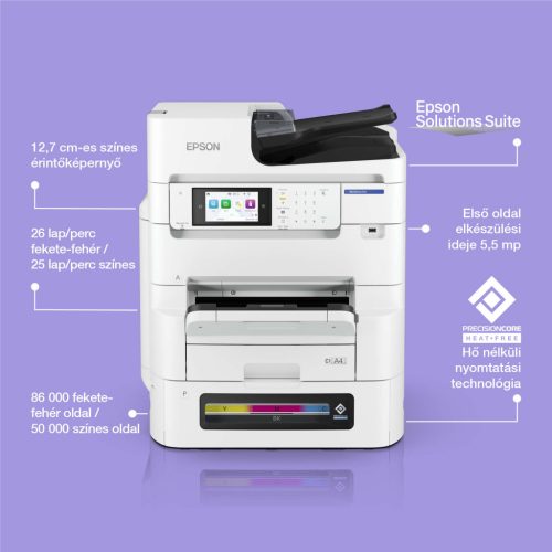 Epson WorkForce Pro EM-C8101RDWF A3 színes MFP