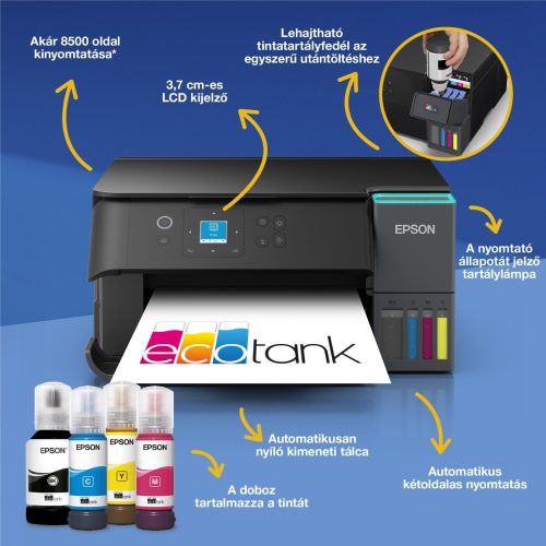 Epson EcoTank L4360 színes tintasugaras multifunkciós nyomtató