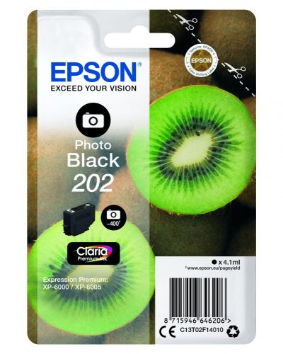 Epson T02F1 Patron Photo Black 4,1ml (Eredeti)