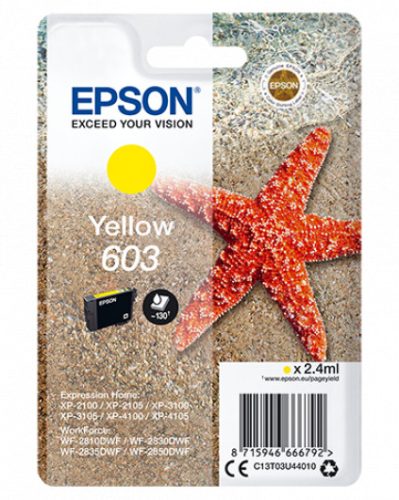 Epson T03U1 Patron Yellow 2,4ml (Eredeti)