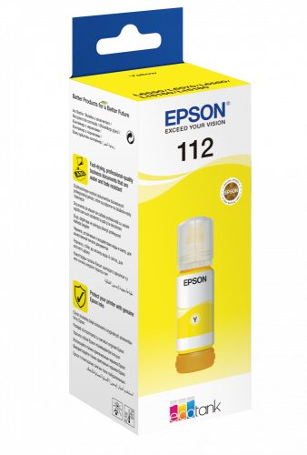 Epson T06C4 Tinta Yellow 70ml No.112 (Eredeti)