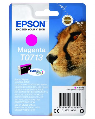 Epson T0713 Tintapatron Magenta 5,5ml
