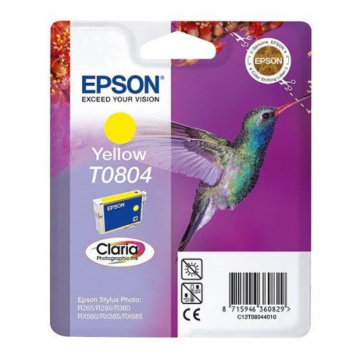 Epson T0804 Patron Yellow 7,4ml (eredeti)