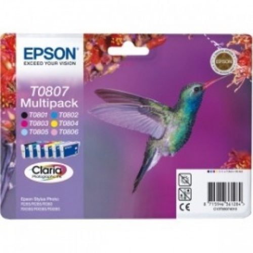 Epson T0807 Patron Multipack 7,4ml (eredeti)