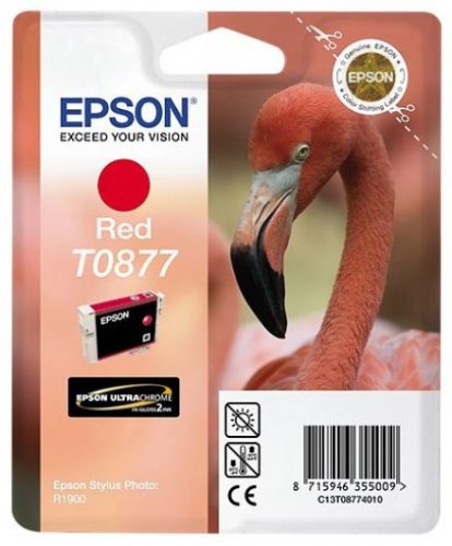Epson T0877 Patron Red 11,4ml (erdeti)