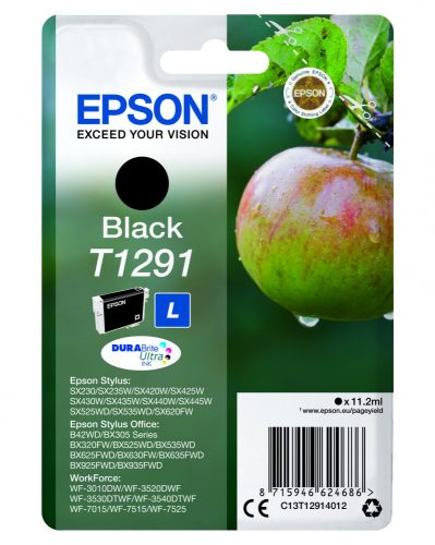 Epson T1291 Tintapatron Black 11,2ml